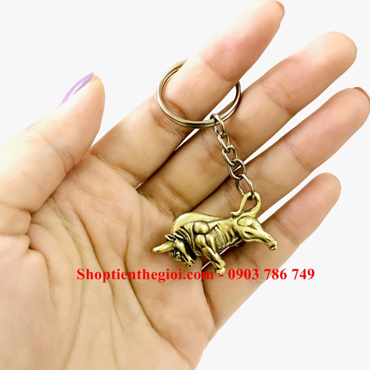 Móc Khóa Tượng Đồng Con Trâu - SP005225